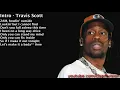 (Clean Lyrics) Travis Scott - the ends (ft. André 3000)