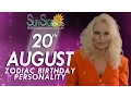 August 20th Zodiac Horoscope Birt ay Personality - Leo