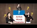Charades Action Words English Activities