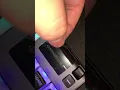 Steelseries Apex Pro TKL OLED screen satisfying peel