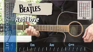 Download The Beatles - Real Love | guitar lesson MP3