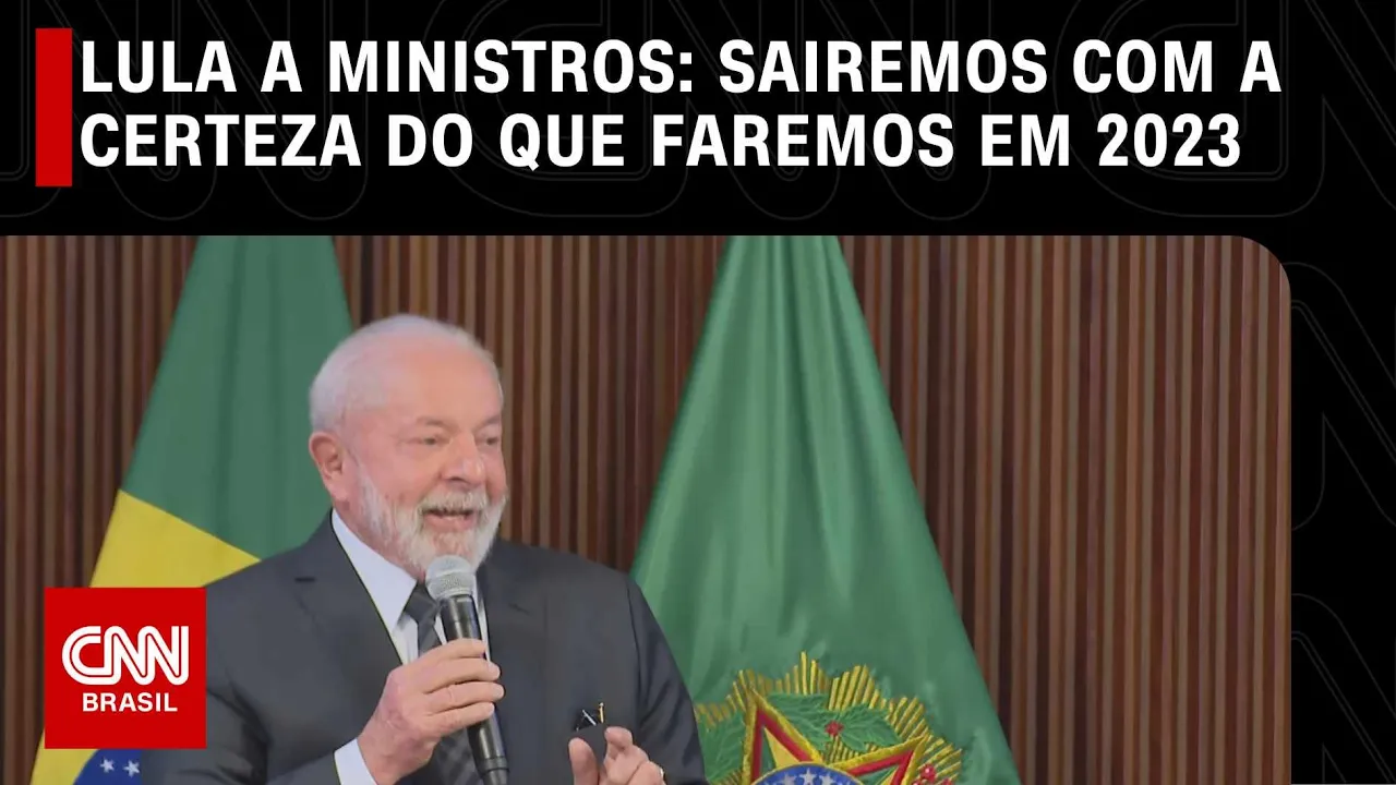 Lula: sairemos com a certeza do que faremos em 2023 | LIVE CNN