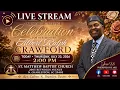Memorial Service Celebration for Albert Ralph Crawforf