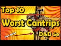 Top 10 Worst Cantrips in DnD 5E