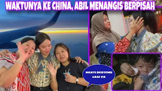 BERANGKAT KE CHINA ABIL SANGAT SEDIH BERPISAH DENGAN KELUARGA CECE, ADA SEDIKIT KENDALA 