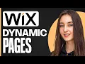 Wix Dynamic Pages Tutorial 2025 Build CMS-Powered Pages Easily