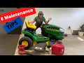 8 tips to maintain your lawn mower John Deere