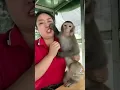 monkeys kissing