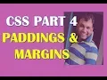 Part 4 CSS Padding Margins