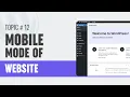 Make Your WordPress Website Mobile Responsive