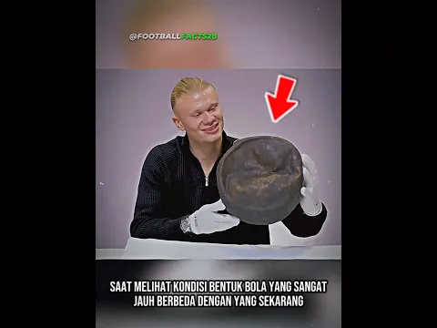Peralatan Sepak Bola Lebih Dari 150 Tahun @erling 😱
