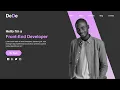 How To Make a Portfolio Website Using HTML and CSS Step by Step