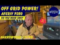 Extra - NEW MODEL Aferiy P280! | Portable Power | NARROWBOAT Living Ep187