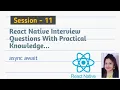 async await in react native hindi