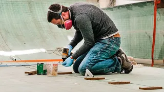 CATAMARAN BUILD – Bonding Our Bridge Deck BACK TOGETHER! (MJ Sailing – Ep 181)