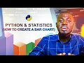 How to visualize data in form of bar charts using Python