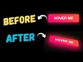 CSS 3D Neon Button with Hover Rotation Glow Effect Pure CSS Animation