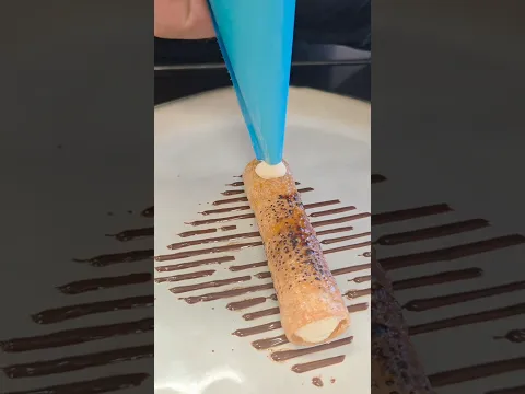 Karamell-Mascarpone-Cannelloni #rezept #cooking #dessert #youtubeshorts