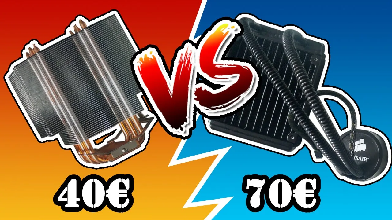 Watercooling vs Air - Un AIO 120mm, est-ce Vraiment Utile ? - Corsair H50 vs Antec C400