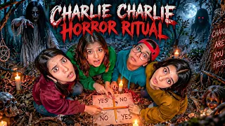 Charlie Charlie Horror Ritual in a Haunted Place 😱| Day 103/200