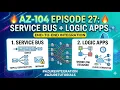 AZ-104 Episode 28 Monitor Azure Web Apps Logs Application Insights
