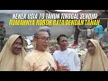 Download Lagu NENEK USIA 70 TAHUN TINGGAL SENDIRI RUMAHNYA ROBOH RATA DENGAN TANAH | OM ZEIN BANGUNKAN RUMAH BARU
