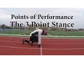 40 Yard Dash Technique 3 Point Stance