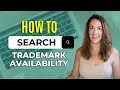 How to Do a Trademark Clearance Search Online for FREE