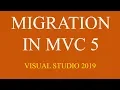 How To Create Database With Code First Migration In Visual Studio 2019