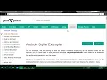 Android sqlite DB with Spinner