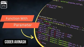 PHP Function With Parameter and Default Argument Values Function Core PHP in Hindi