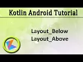 Kotlin Android Tutorial Relativelayout Dynamically