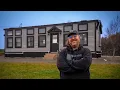 His 3-Bedroom Tiny House on 2 8 Acres Freedom to Express Himself