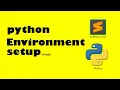 how to setup python environment bangla