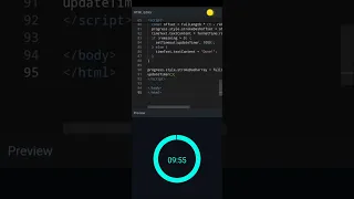 Build a Circular Countdown Clock with Just HTML CSS JS