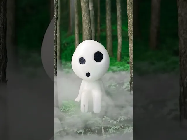 Kodama (#5), Princess Mononoke, Miyazaki, FanArt video thumbnail