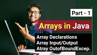 Arrays in java Array in java programming Introduction to Arrays - Part 1 2022-23