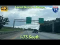 I-75 South GA Locust Grove to Macon Exit 212 to Exit 165 4K