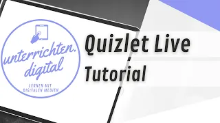 Tutorial Quizlet Live im Unterricht