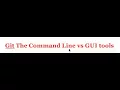 git command line vs gui