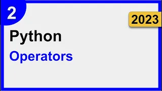 2 Operators Python for Complete Beginners