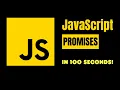 JavaScript Promises explained in 100 seconds - Learn JavaScript