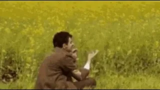 mr bean waiting gif