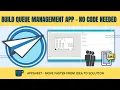 Create a Queue Management App in AppSheet SMS Notifications Table Seating Map Tutorial