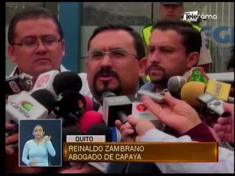 Capaya no hablará hasta firmar acuerdo de cooperación eficaz