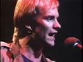 Sting   Message In A Bottle Live Secret Policemans Other Ball 1981