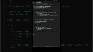 Re Implement Infinite Scrolling with Intersection Observer