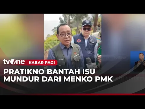 Pratikno Bantah Isu Dirinya Mengundurkan Diri dari Jabatan Menko PMK