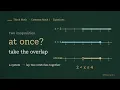 Why a System of Linear Inequalities Answers with an Overlap Think Math Equations