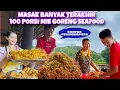 Download Lagu MASAK BANYAK TERAKHIR 100 PORSI MIE GORENG SEAFOOD, LUMPIA, BAKWAN PERKEDEL UNTUK WARGA DI CHINA